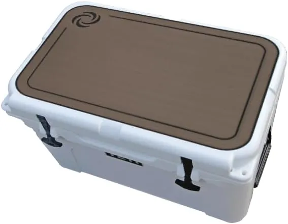 Tundra 45 Cooler Lid Tops - EVA Foam YETI Chest Cooler Peel and Stick Comfort Pad - Hard Side Camping, Boating, Tail Gate, Ice Box Top Cushion