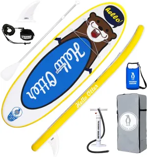 Tuxedo Sailor Inflatable Stand Up Paddle Board with Paddle Board Accessories for Kids and Adult