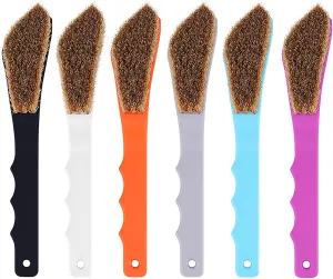 TWO STONES Boar Hair Rock Climbing Brush with Ergonomic Handle, Bouldering Boulder Brush as Durable Cleaning Tool for Chalk and Climbing Holds on Wall Indoor or Outdoor