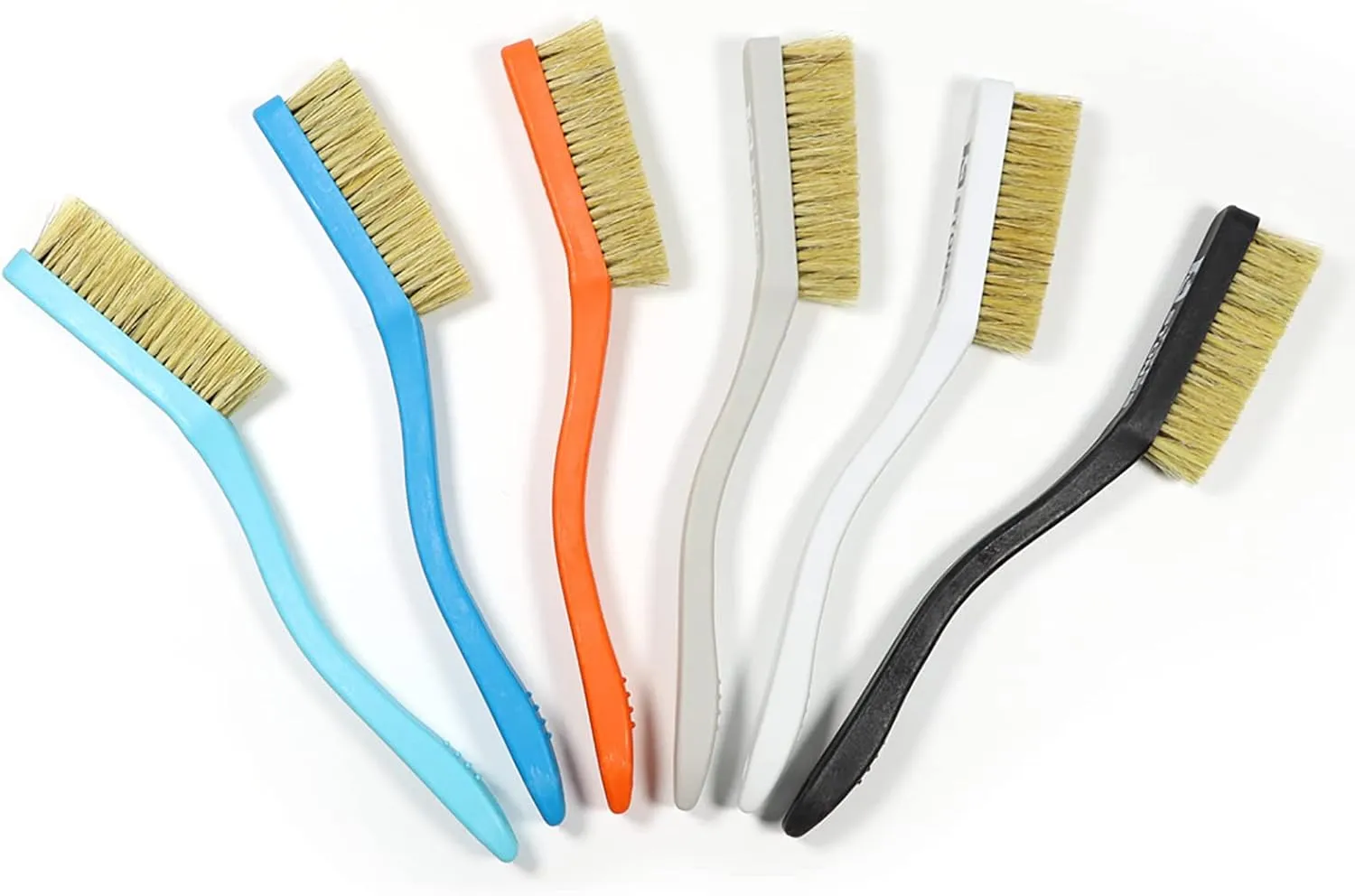 TWO STONES Climbing & Bouldering Brush with Natural Firm Boar's Hair Bristles and Durable Handle, Climbing Chalk Brush Designed for Ultimate Performance on Climbing Wall Indoor or Outdoor