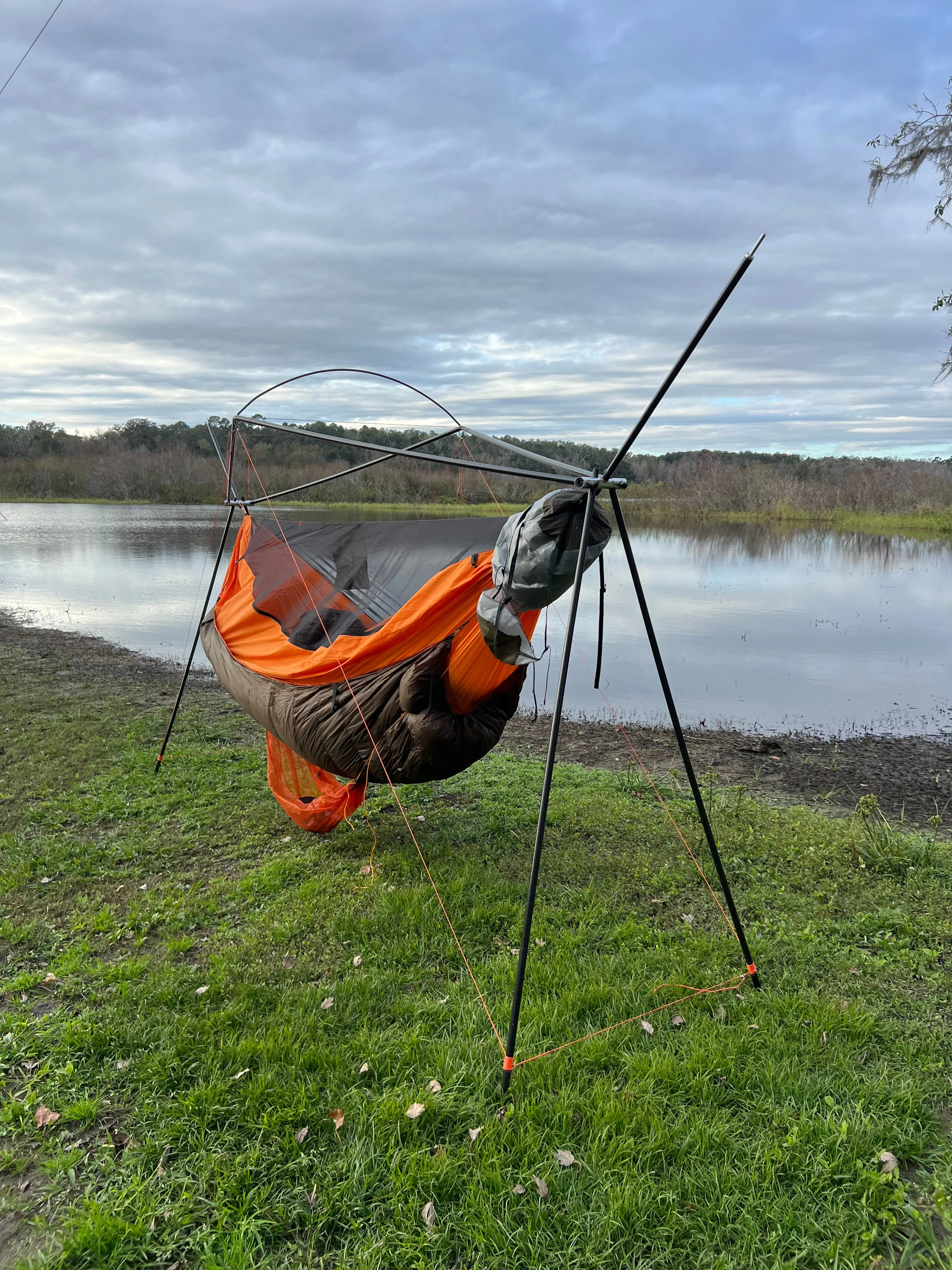 Ultralight Cricket Hammock Stand (2nd Generation)