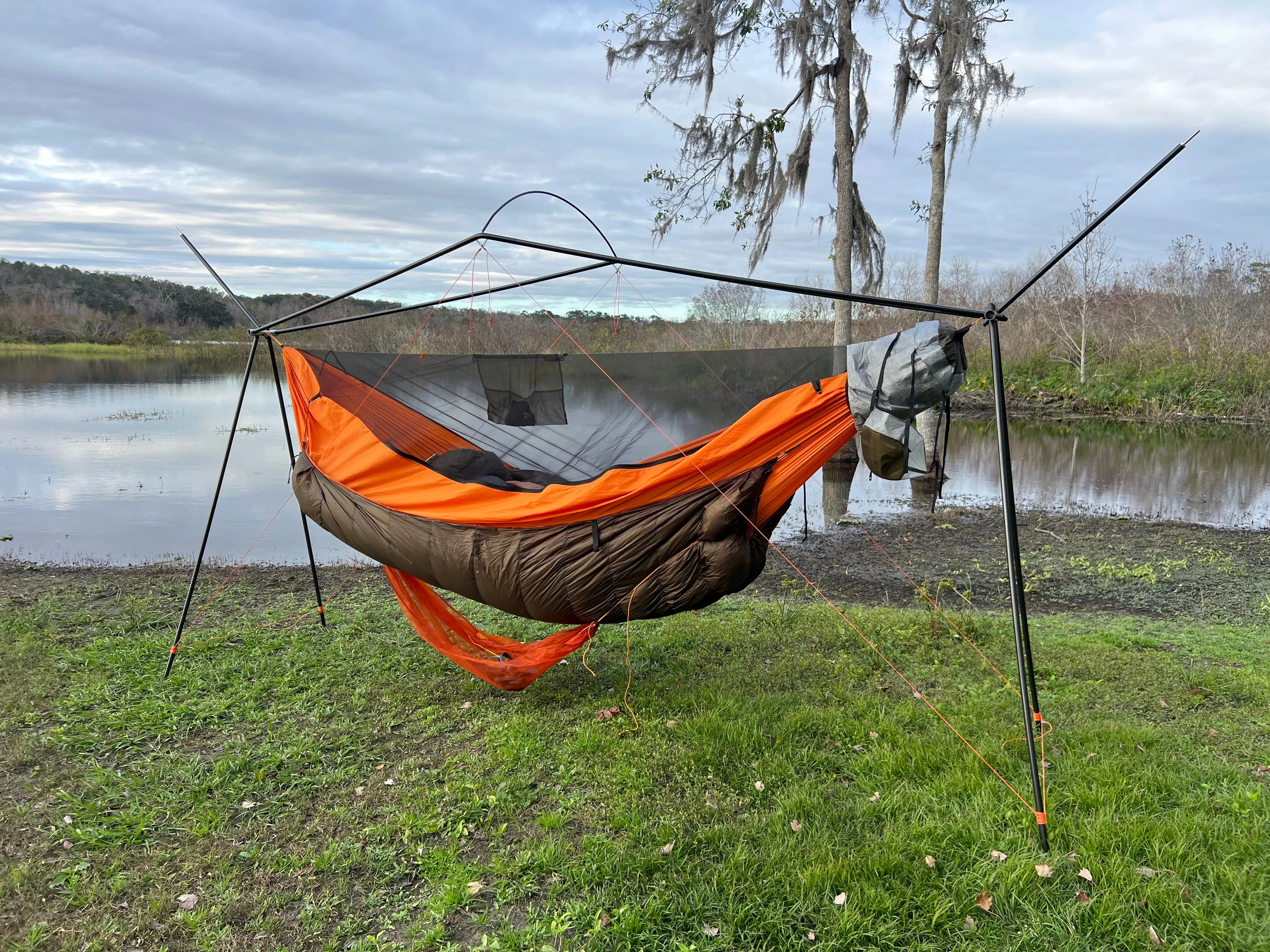 Ultralight Cricket Hammock Stand (2nd Generation)