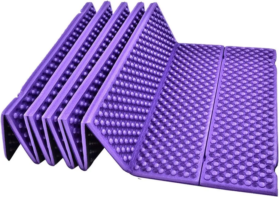 Ultralight Foam Sleeping Pad Waterproof Camping Mat, Outdoor Foam Camping Mat Folding Beach Tent Sleeping Pad Waterproof Mattress