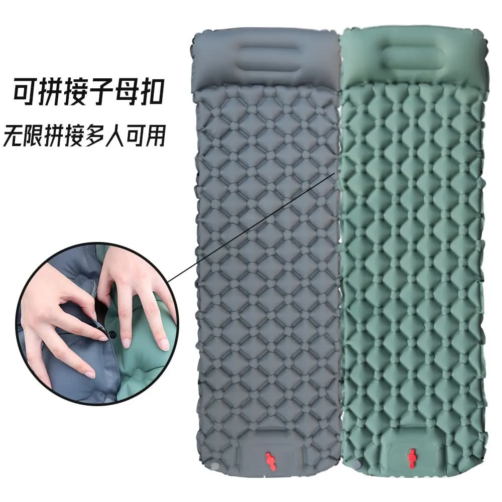 Ultralight Inflatable Camping Sleeping Pad, Single
