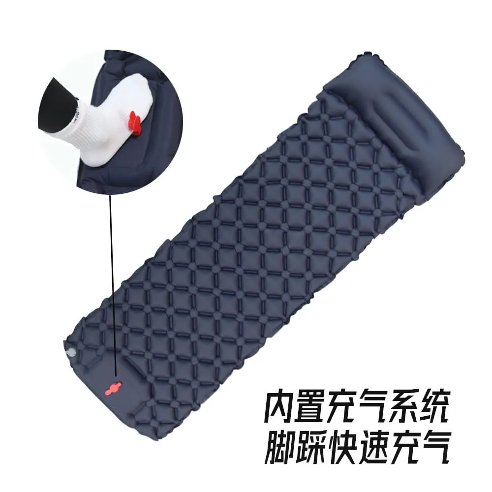Ultralight Inflatable Camping Sleeping Pad, Single