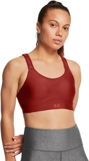 Under Armour Womens Infinity High Impact Sports Bra, (840) Earthen Orange / / Earthen Orange, Medium D-DD