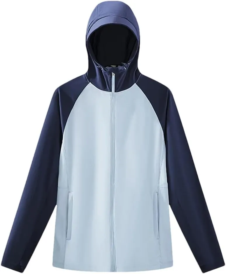 Unisex UV Protection Jacket Quick Dry Stretch Windbreaker Camping Cycling Climbing Anti-UV Coat