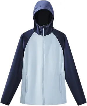 Unisex UV Protection Jacket Quick Dry Stretch Windbreaker Camping Cycling Climbing Anti-UV Coat