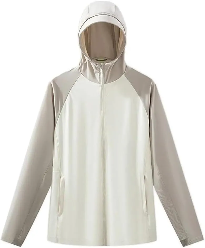 Unisex UV Protection Jacket Quick Dry Stretch Windbreaker Camping Cycling Climbing Anti-UV Coat