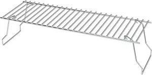 Universal Grill Warming Rack for Griddle, Wood Pellet Smoker and Gas Grill, Rack for Weber for Traeger for Blackstone for Char-Broil and Other Brand Grills