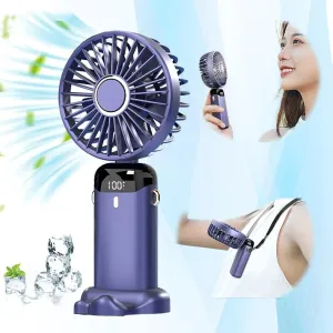 USB Rechargeable Mini Portable Handheld Electric Fan
