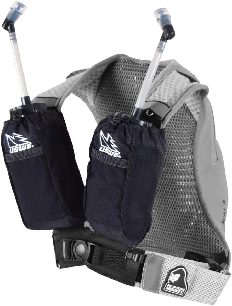USWE Chest Pocket Harness - Versatile, Quick Access Storage Pouch for Hydration Packs - Ideal for Cycling, Hiking & Outdoor Activities - Secure & Easy Mount, Water-Resistant