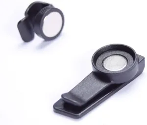 USWE Magnetic Tube Clip - Hassle-Free Hydration Accessory, Secure Hose Management for Outdoor Activities, Compatible with Hydration Packs and Water Bladders (Black)