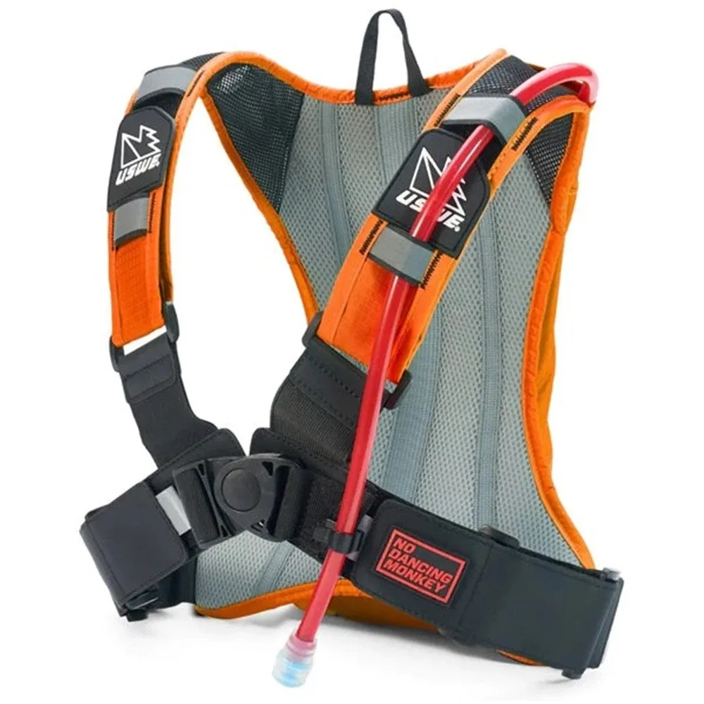 USWE Outlander 2L Hydration Pack - 2L Pack - 1.5L Bladder - Factory Orange