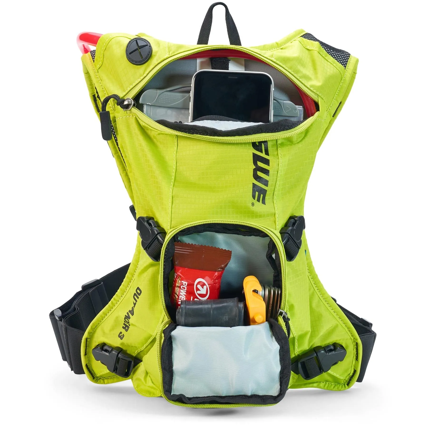 USWE Outlander 3L Hydration System Backpack - Crazy Yellow