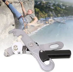 VGEBY Descender Down Device, Climbing Gear Downhill Equipment Outdoor Anti-Panic Hand Control Down Device Anti-Falling Auxiliary Equipment(Hand Control Down Device)