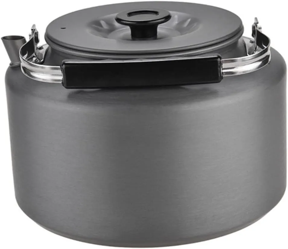 VICASKY Stainless Steel Gooseneck Kettle 2l Tea Pot for Camping Portable Outdoor Coffee Maker