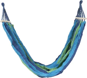 VOSAREA Portable Outdoor Double Hammock Parachute Cloth Anti Rollover Design Easy Setup for Camping Hiking Garden Use