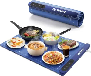 Warming Mat for Food, Food Warmer for Party & Buffet with 6 Temp Settings, Kitchen Gadgets Tray to Keep Dinner Warm, Heating Pad for Chafing and Grill Meat, Gift for Mother's Day
