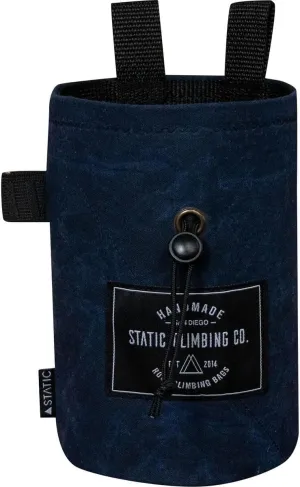 Waxed Canvas Chalk Bag, Navy, One Size