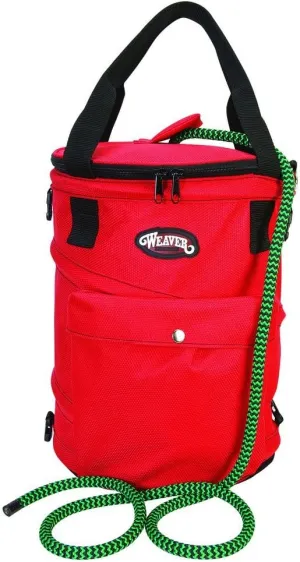 Weaver Leather Polyester Deluxe Rope Bag in Red