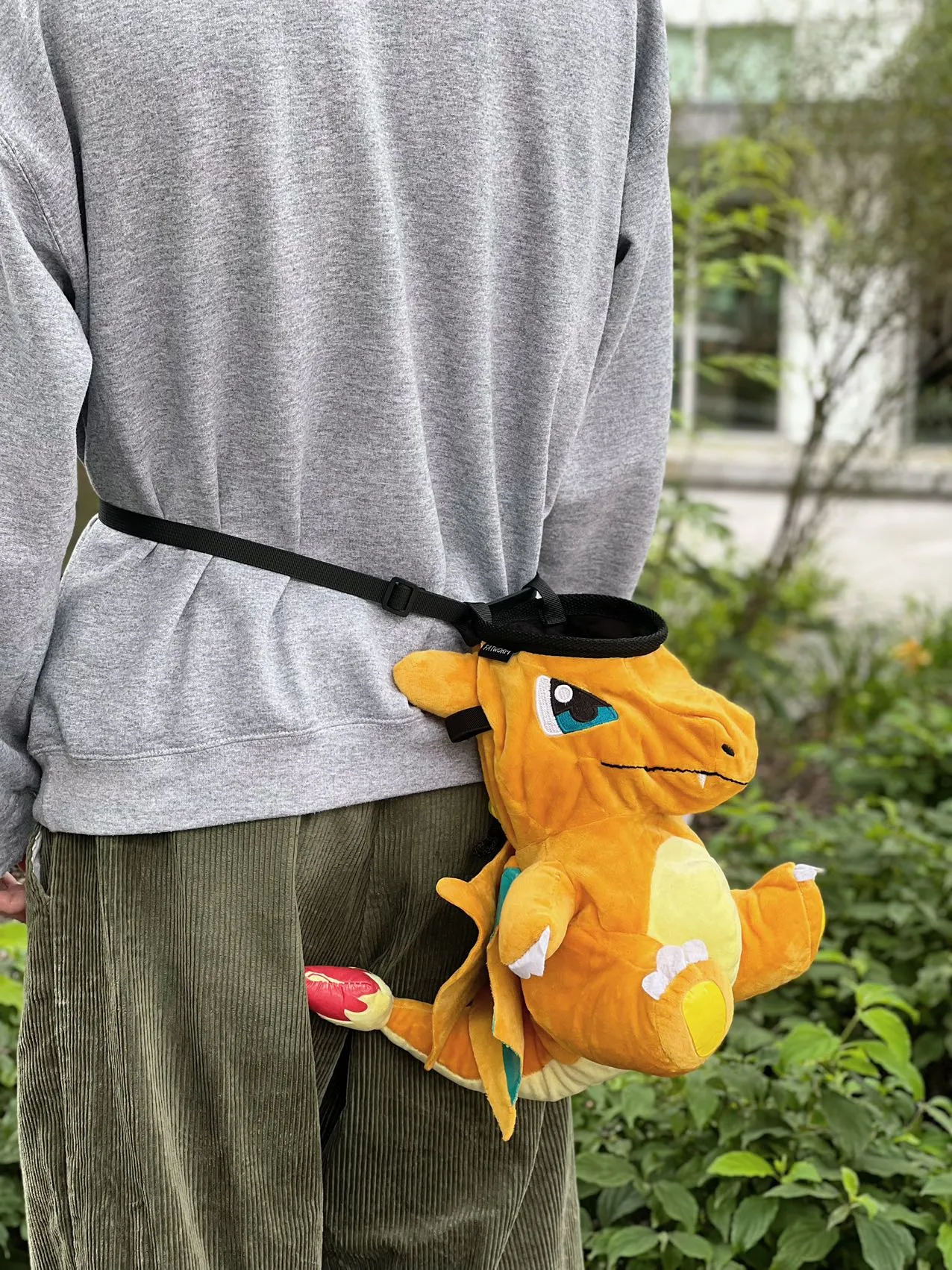 Yellow Charizard Chalk Bag