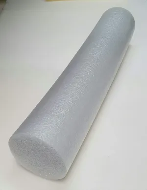 Yoga Exercise PE Foam Firm Round Bolster Roller 8" Diameter x 36" Long Bolster Pillow Pad