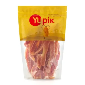 Yupik Dried Papaya Spears, 2.2 lb, Gluten-Free, Vegan, Kosher, Sweetened Tropical Dried Fruits, Long Strips, No Added Sulphites, Fruity Snacks, Ideal for Baking & Topping