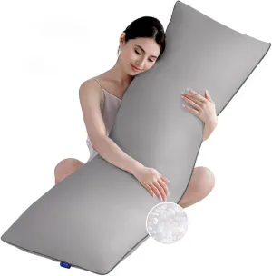 YZ HOME Memory Foam Body Pillow Insert - Full Body Pillow for Adults - Soft Large Long Bed Pillow for Side Sleeper