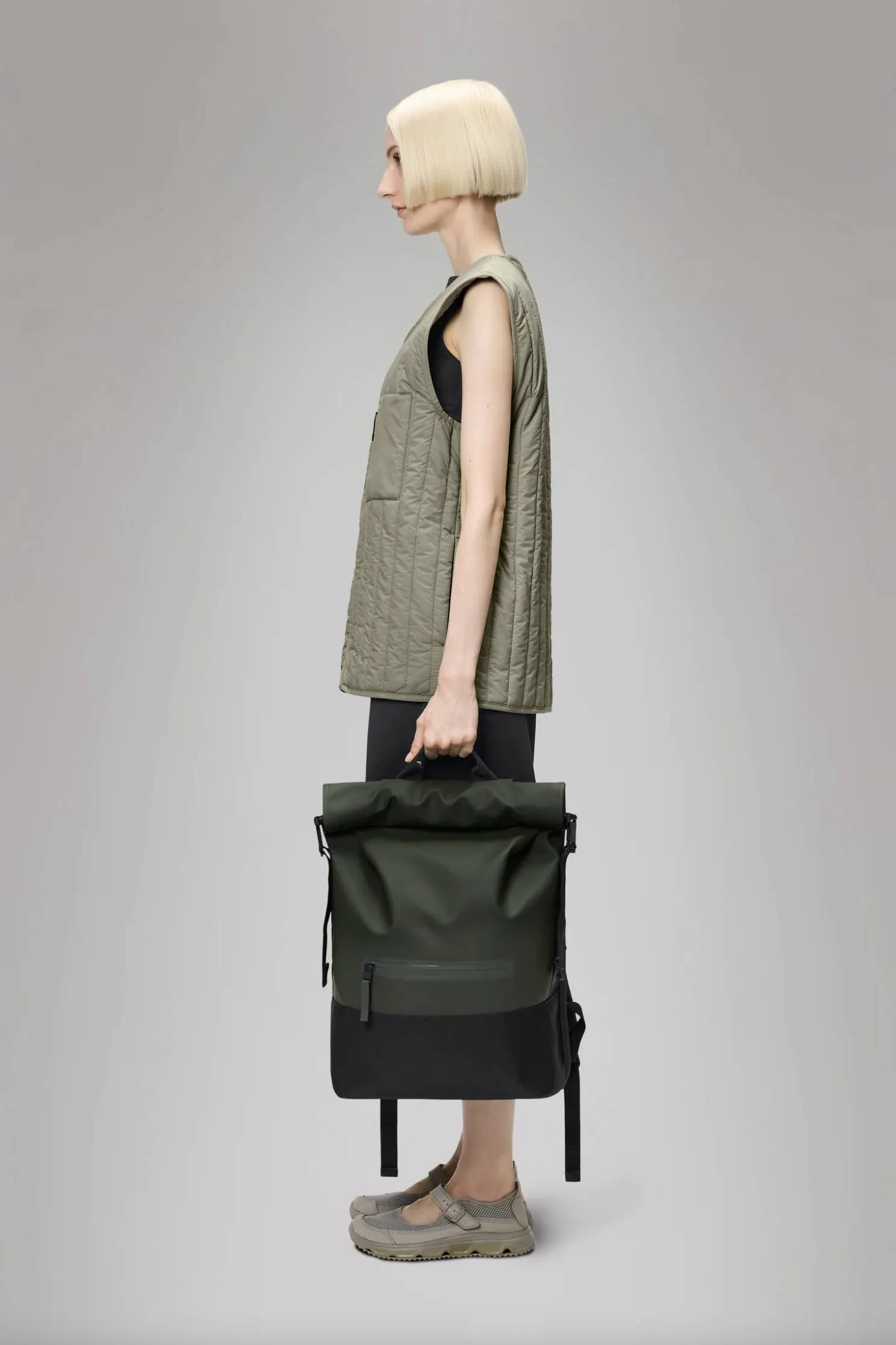 Zaino RAINS Trail Rolltop 14320 - Green