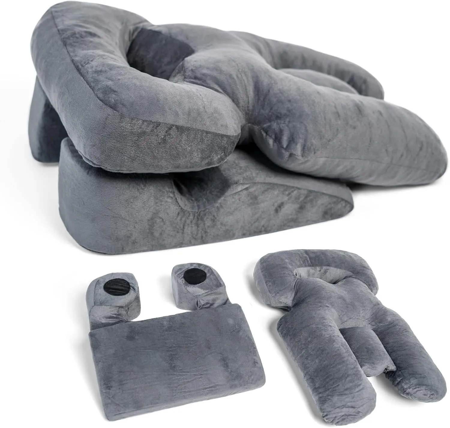 Zomaple Face Down Pillow for Sleeping & Recovery After BBL, Vitrectomy, Retinal & Eye Surgery - Patented Facedown Pillow with Gel Pack is Prone Home Massage Bed Equipment - Ideal for Stomach Sleepers